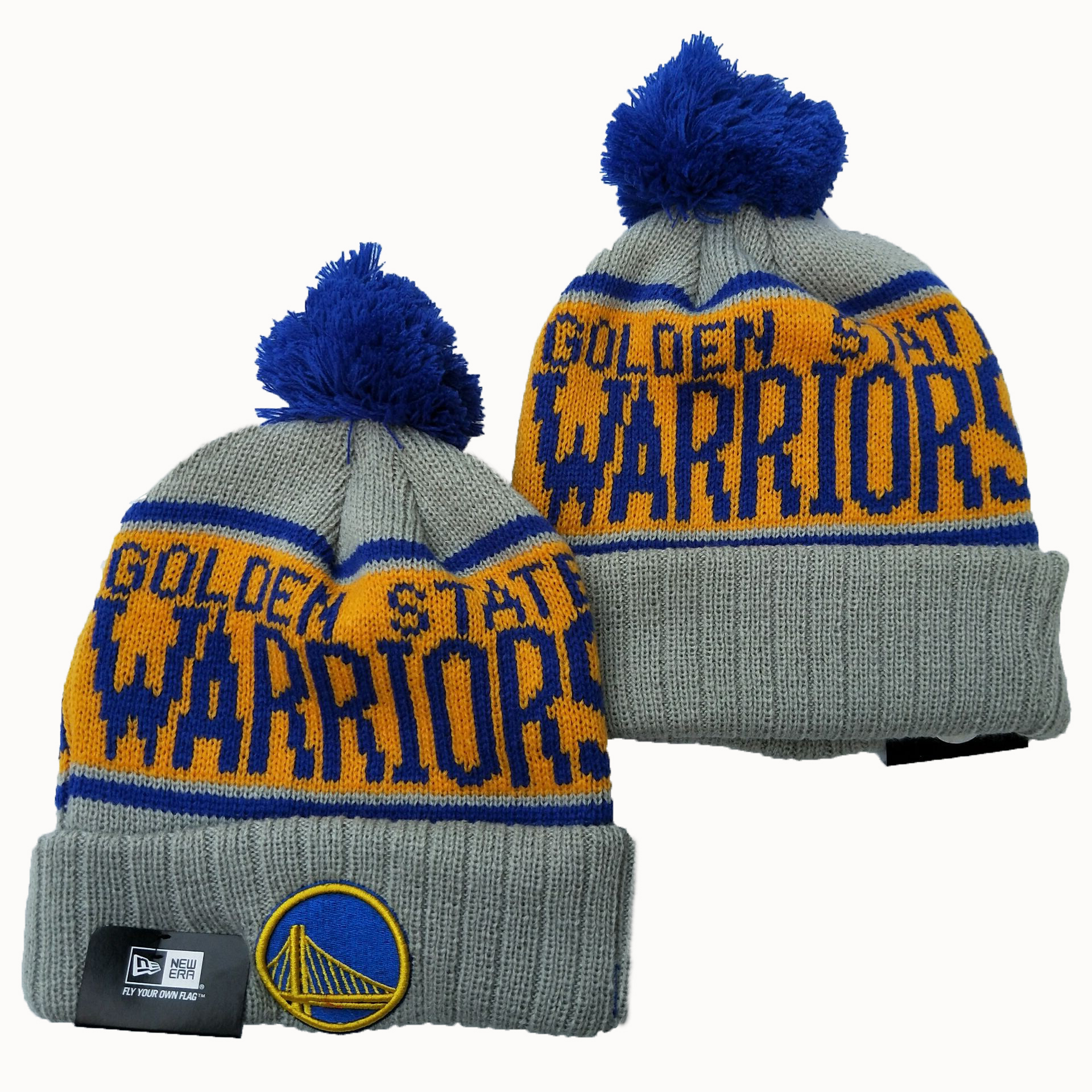 Golden State Warriors Knit Hats 035